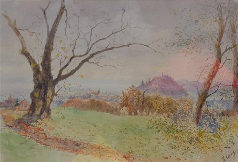 Graz vom Rosenhain aus gesehen, Czerny