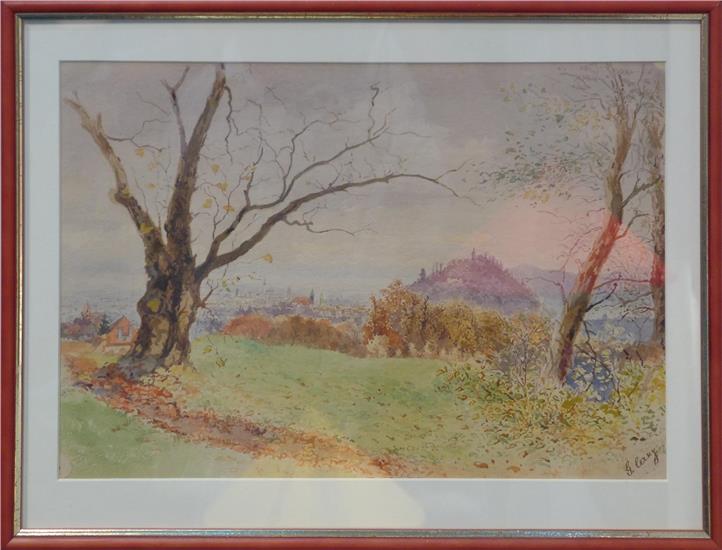 Graz vom Rosenhain aus gesehen, Czerny