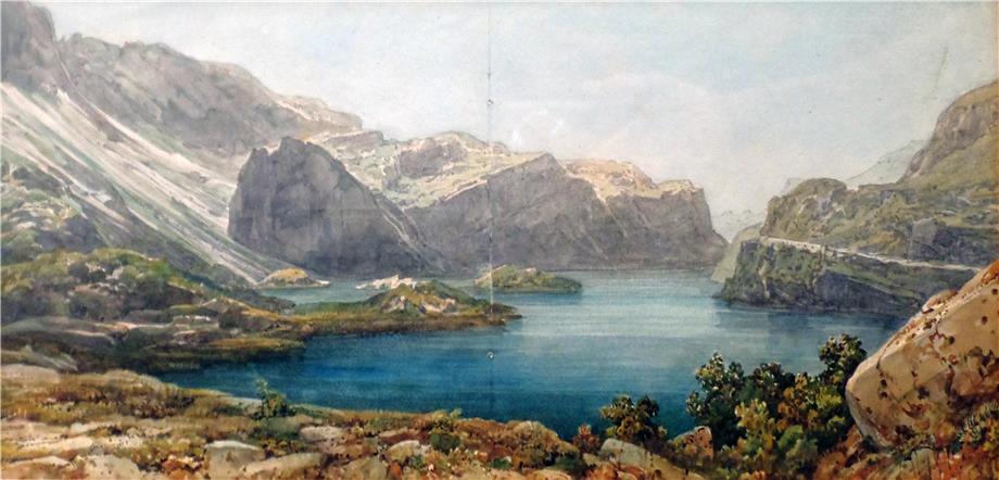 Lago di Loppio, Thomas Ender