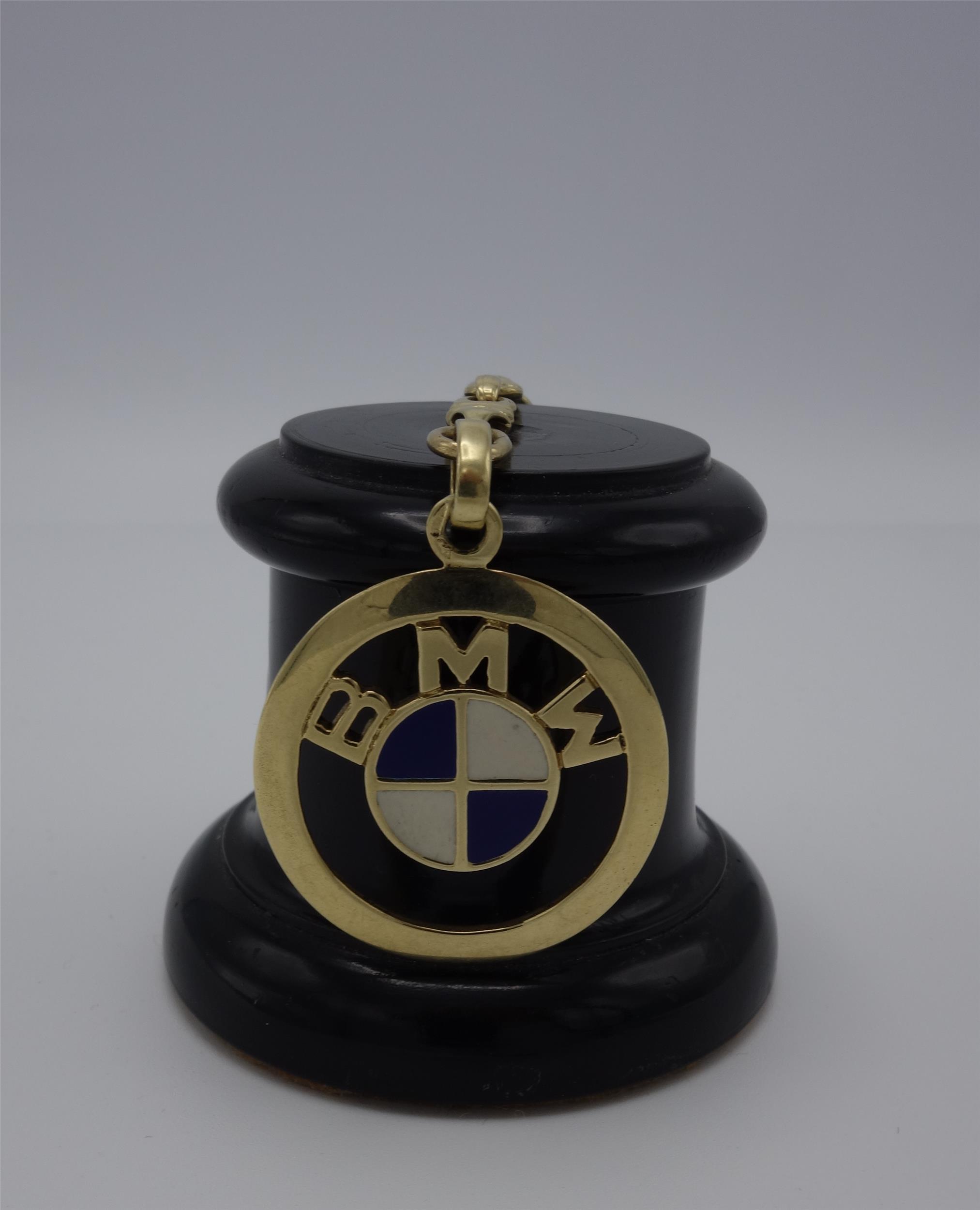 BMWSchlüsselanhänger Gold