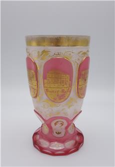 Überfangglas 'Bad Gleichenberg'
