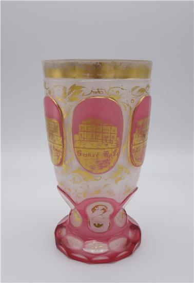 Überfangglas 'Bad Gleichenberg'