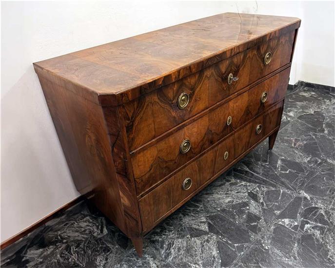Kommode Biedermeier gekürzt