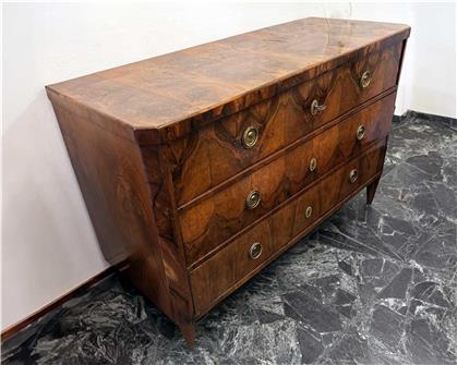 Kommode Biedermeier gekürzt