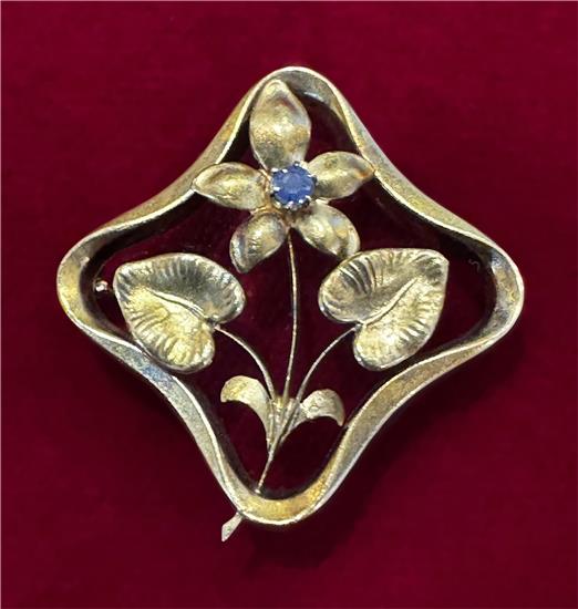 Brosche Blume