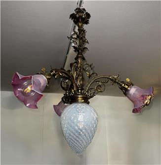 Deckenluster Blüten